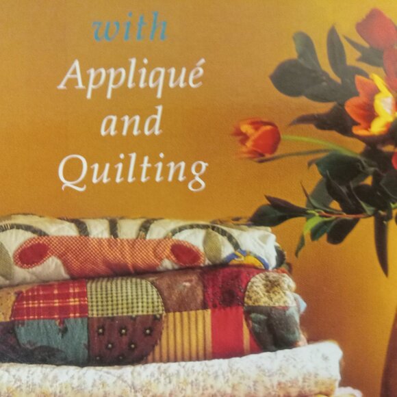 Vintage Creative Patchwork With Applique And Quilting SC Book Patterns Included! - Picture 8 of 9